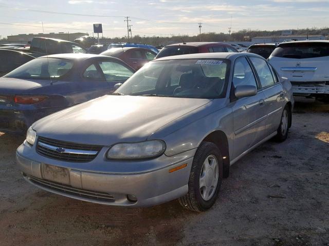 1G1NE52J3Y6181803 - 2000 CHEVROLET MALIBU LS Gris foto 2