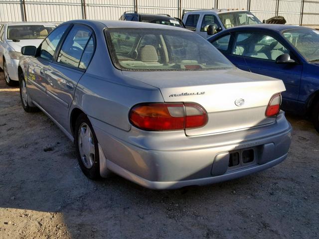 1G1NE52J3Y6181803 - 2000 CHEVROLET MALIBU LS Gris foto 3