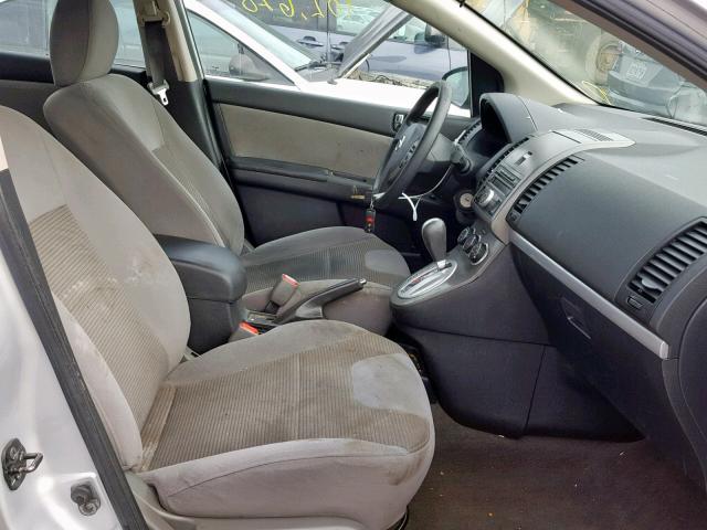 3N1AB6APXBL693102 - 2011 NISSAN SENTRA 2.0 SILVER photo 5