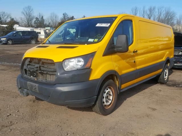 1FTYR2ZM9GKA87003 - 2016 FORD TRANSIT T- YELLOW photo 2