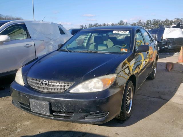 4T1BE32K72U102123 - 2002 TOYOTA CAMRY LE Черный фото 2