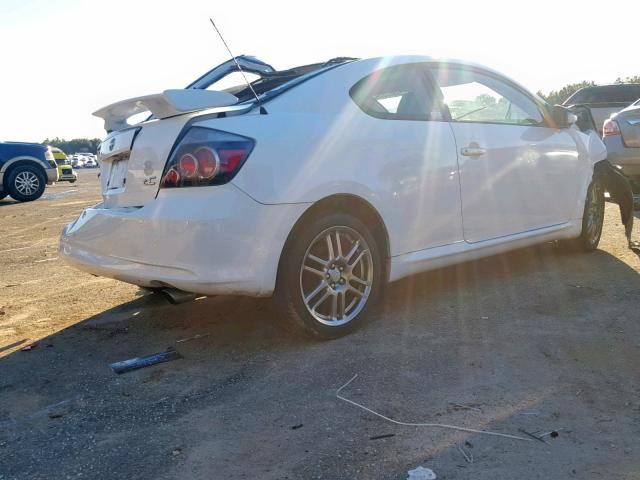 JTKDE167980245218 - 2008 SCION TC WHITE photo 4