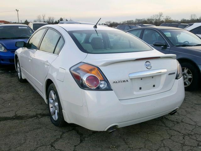 1N4CL21E17C190660 - 2007 NISSAN ALTIMA HYB WHITE photo 3