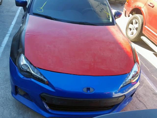 JF1ZNAA12H8709683 - 2017 TOYOTA 86 BASE BLUE photo 9