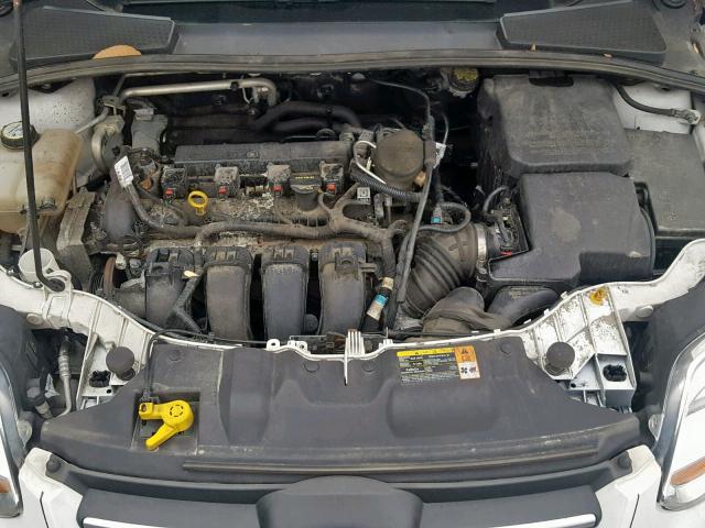 1FADP3K21EL115537 - 2014 FORD FOCUS SE თეთრი ფოტო 7