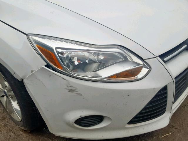 1FADP3K21EL115537 - 2014 FORD FOCUS SE თეთრი ფოტო 9