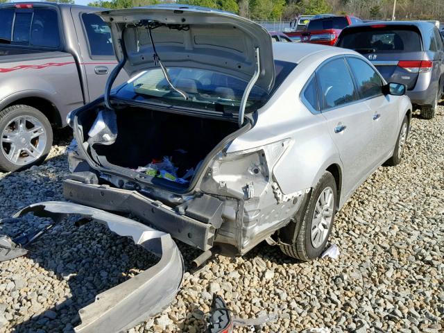 1N4AL3APXDN457194 - 2013 NISSAN ALTIMA 银色 照片 4