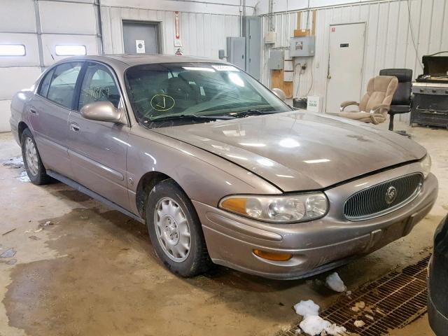 1G4HR54KX1U219605 - 2001 BUICK LESABRE LI BROWN photo 1