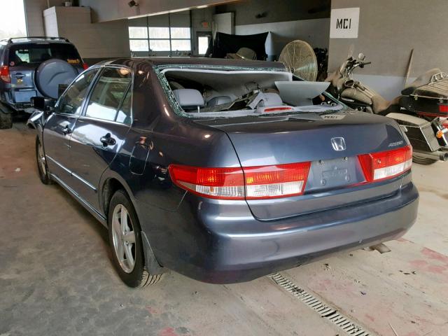 1HGCM56683A007921 - 2003 HONDA ACCORD EX GRAY photo 3