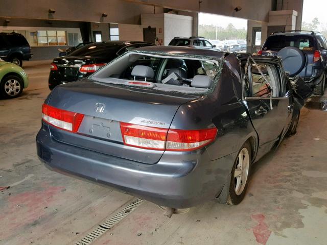 1HGCM56683A007921 - 2003 HONDA ACCORD EX GRAY photo 4