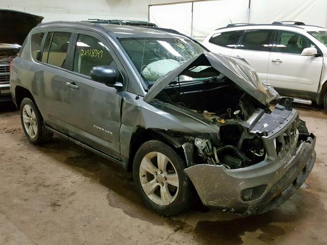 1C4NJCEA1CD634582 - 2012 JEEP COMPASS LA GRAY photo 1