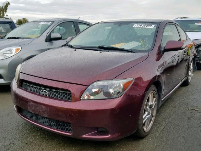 JTKDE177150051275 - 2005 TOYOTA SCION TC მუქწითელი ფოტო 2