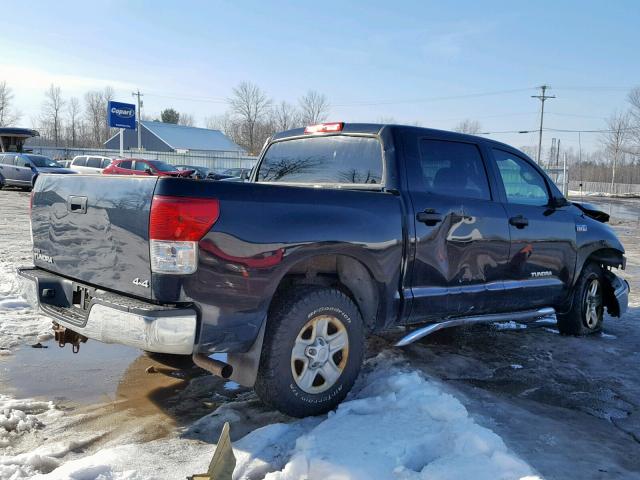 5TFDY5F15CX250580 - 2012 TOYOTA TUNDRA CRE BLACK photo 4