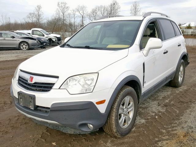 3GSCL33P29S521911 - 2009 SATURN VUE XE WHITE photo 2