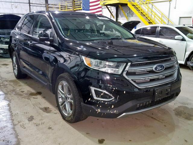 2FMPK4K88GBB42684 - 2016 FORD EDGE TITAN BLACK photo 1