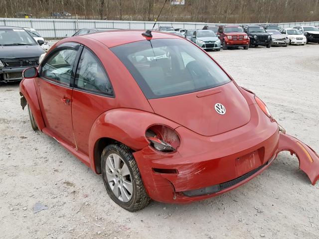 3VWRG3AG0AM035228 - 2010 VOLKSWAGEN NEW BEETLE Rot Foto 3