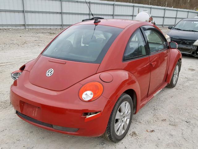 3VWRG3AG0AM035228 - 2010 VOLKSWAGEN NEW BEETLE Rot Foto 4
