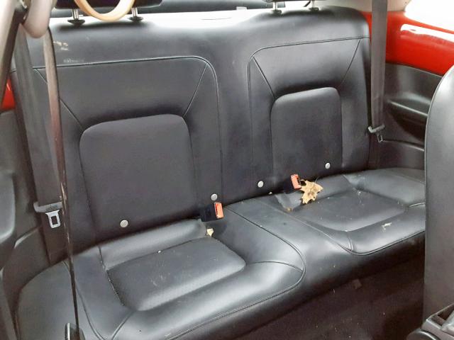 3VWRG3AG0AM035228 - 2010 VOLKSWAGEN NEW BEETLE Rot Foto 6