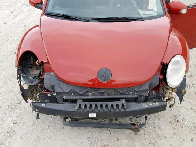 3VWRG3AG0AM035228 - 2010 VOLKSWAGEN NEW BEETLE Rot Foto 7