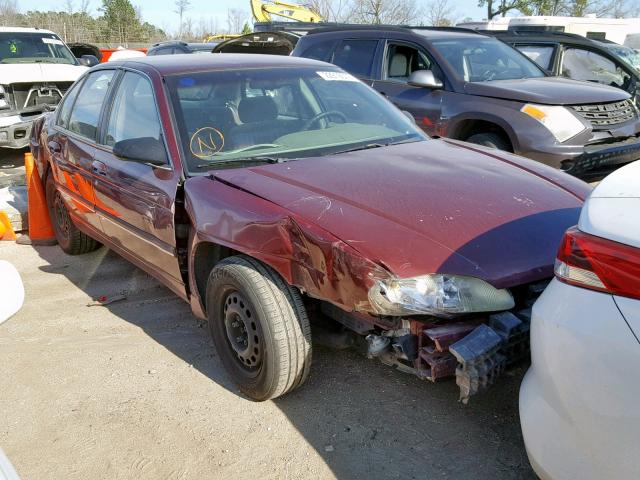 2G1WL52J811168942 - 2001 CHEVROLET LUMINA BURGUNDY photo 1