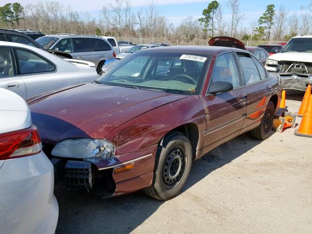 2G1WL52J811168942 - 2001 CHEVROLET LUMINA BURGUNDY photo 2