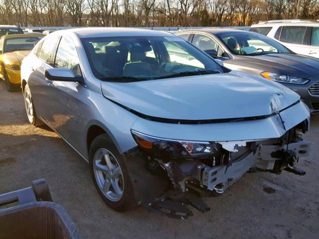 1G1ZB5ST0HF193340 - 2017 CHEVROLET MALIBU LS Gümüş foto 2