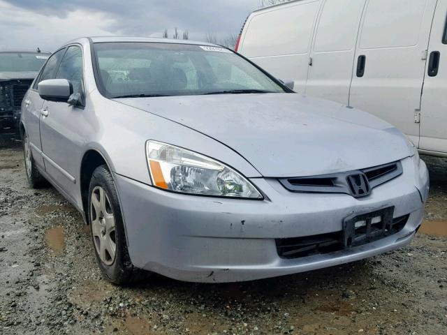 1HGCM56435A002790 - 2005 HONDA ACCORD LX SILVER photo 1