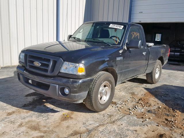 1FTKR1AD6APA08036 - 2010 FORD RANGER BLACK photo 2