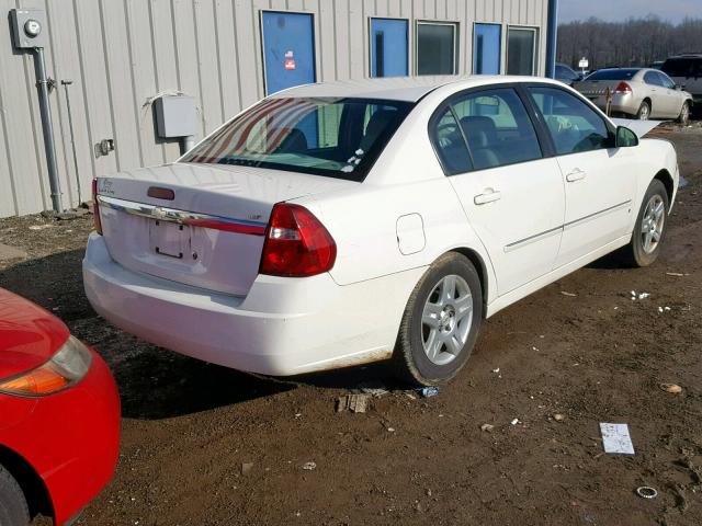 1G1ZT51F36F179874 - 2006 CHEVROLET MALIBU LT WHITE photo 4