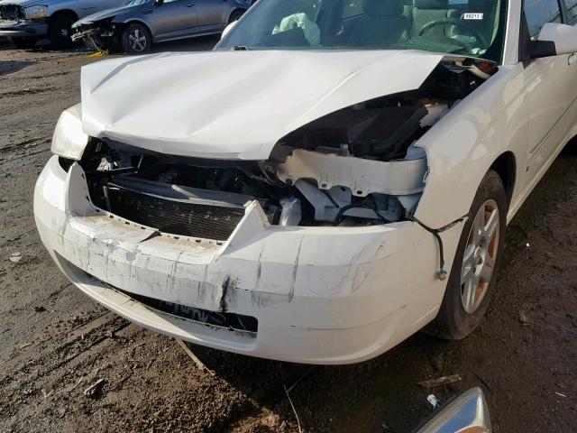 1G1ZT51F36F179874 - 2006 CHEVROLET MALIBU LT WHITE photo 9