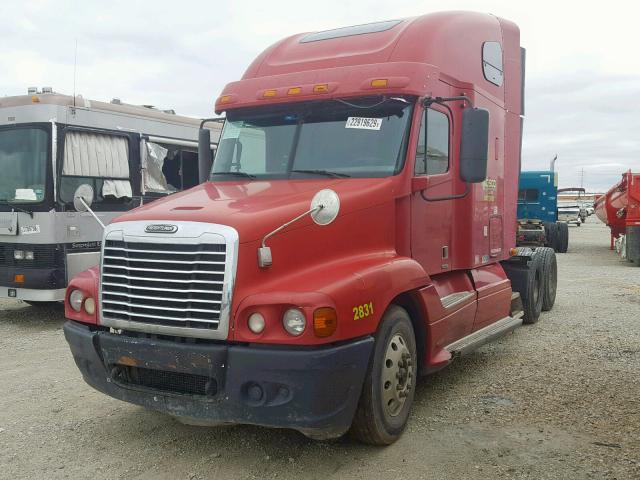 1FUJBBCK87PW63382 - 2007 FREIGHTLINER CONVENTION RED photo 2