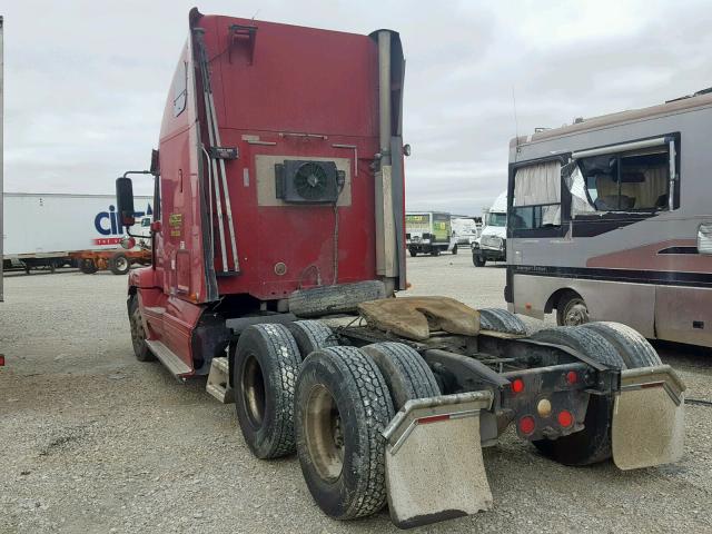 1FUJBBCK87PW63382 - 2007 FREIGHTLINER CONVENTION RED photo 3