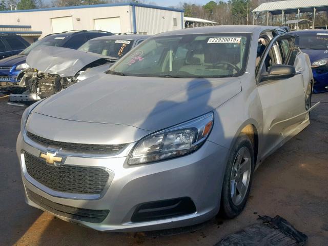 1G11B5SL3FF279591 - 2015 CHEVROLET MALIBU LS SILVER photo 2
