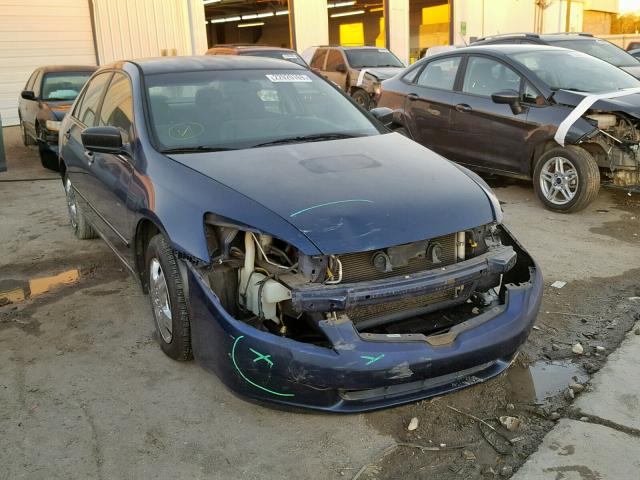 1HGCM56104A021480 - 2004 HONDA ACCORD DX BLUE photo 1