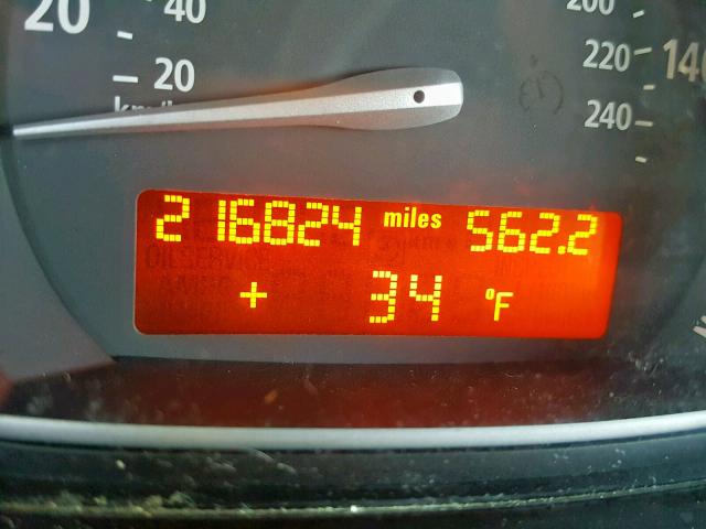 WBXPA93414WA62255 - 2004 BMW X3 3.0I SILVER photo 8