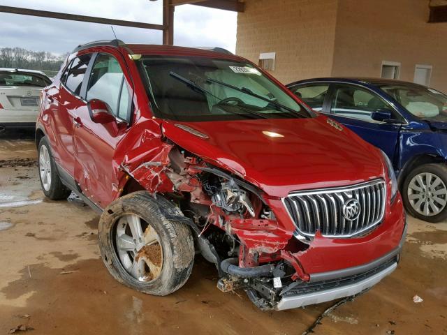 KL4CJASB9FB266185 - 2015 BUICK ENCORE RED photo 1