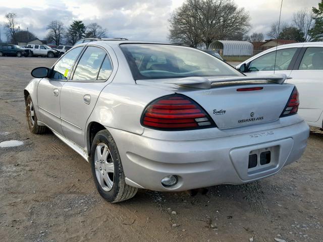 1G2NE52F93C199353 - 2003 PONTIAC GRAND AM S Արծաթագույն լուսանկար 3