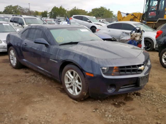 2G1FA1E3XD9243013 - 2013 CHEVROLET CAMARO LS BLUE photo 1