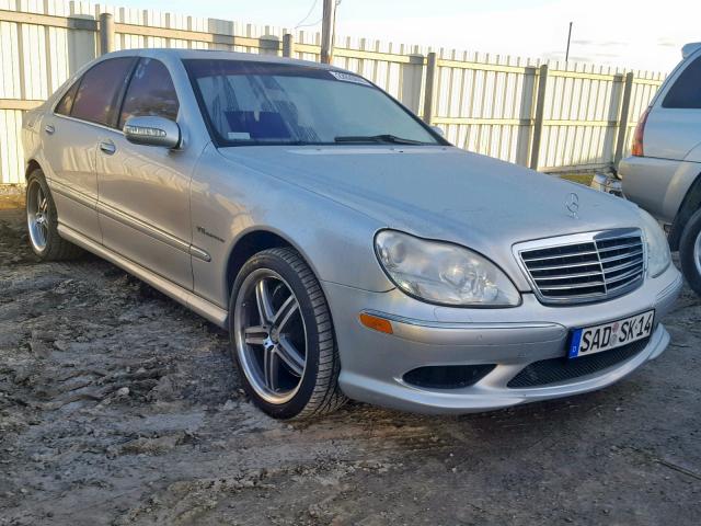 WDBNG74J15A442203 - 2005 MERCEDES-BENZ S 55 AMG SILVER photo 1