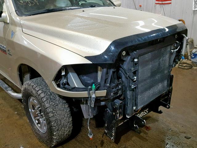 3D73Y3CL8BG511893 - 2011 DODGE RAM 3500 GOLD photo 9