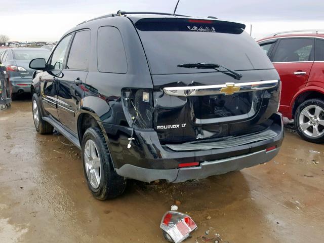 2CNDL33F086321920 - 2008 CHEVROLET EQUINOX LT 黑色 照片 3
