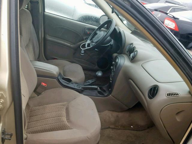 1G2NF52E54M539615 - 2004 PONTIAC GRAND AM S Ոսկեգույն լուսանկար 5