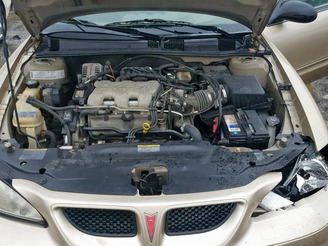 1G2NF52E54M539615 - 2004 PONTIAC GRAND AM S Ոսկեգույն լուսանկար 7