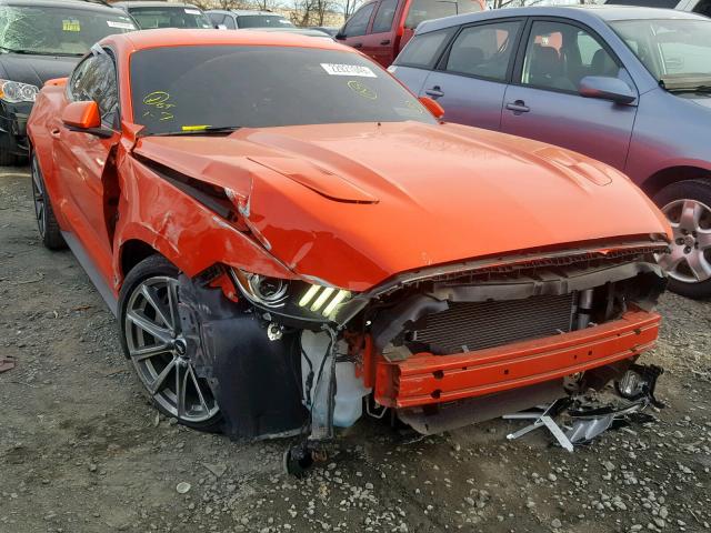 1FA6P8CFXF5384732 - 2015 FORD MUSTANG GT ORANGE photo 1