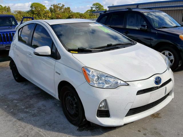 JTDKDTB31E1078777 - 2014 TOYOTA PRIUS C Ağ foto 1