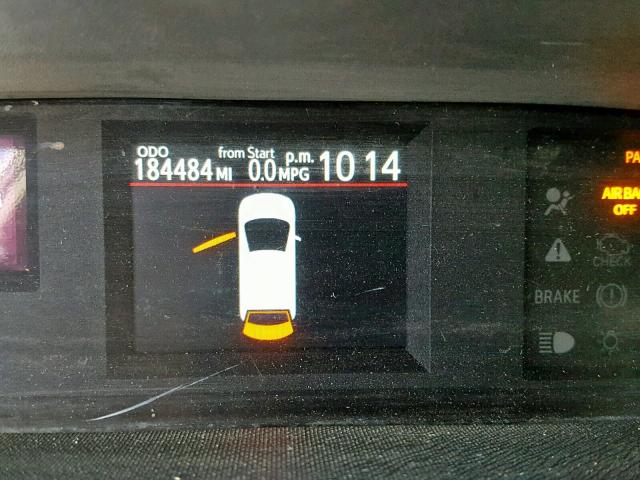 JTDKDTB31E1078777 - 2014 TOYOTA PRIUS C Ağ foto 8