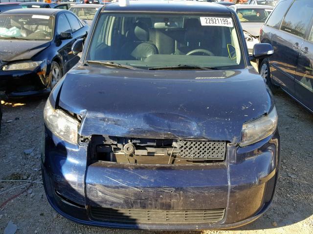 JTLKE50EX81040843 - 2008 TOYOTA SCION XB Көк фото 9