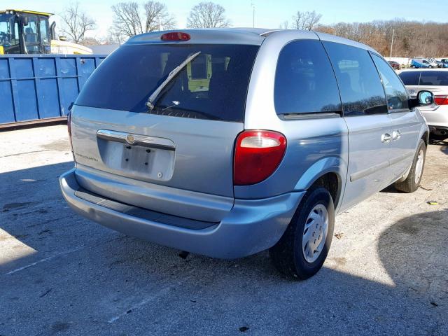 1C4GP45RX5B301010 - 2005 CHRYSLER TOWN & COU ლურჯი ფოტო 4