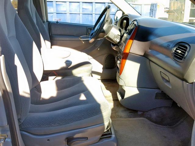 1C4GP45RX5B301010 - 2005 CHRYSLER TOWN & COU ლურჯი ფოტო 5