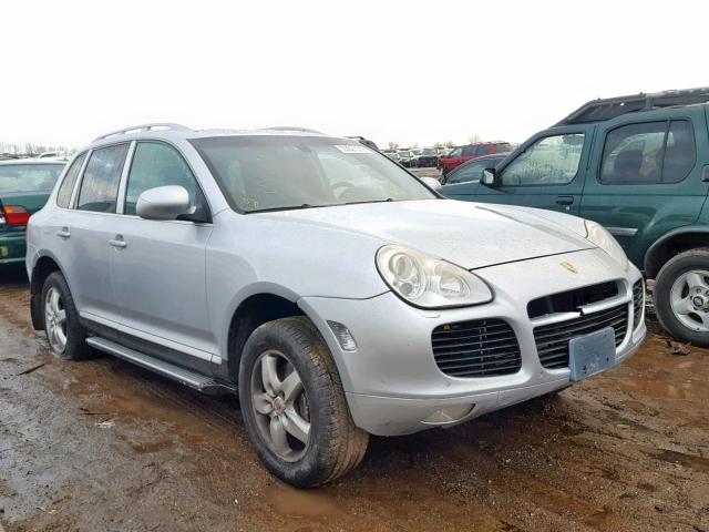 WP1AB29P24LA74677 - 2004 PORSCHE CAYENNE S SILVER photo 1